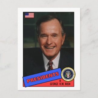 George H.W. Bush Baseball Card