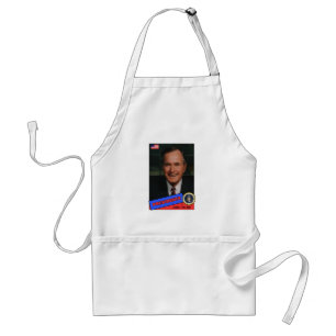 George H.W. Bush Baseball Card Standard Apron