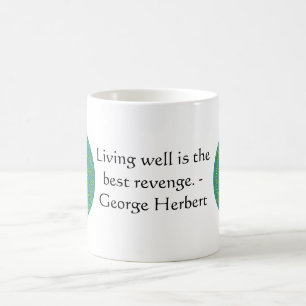 George Herbert Quote With Wonderful Design Coffee Mug