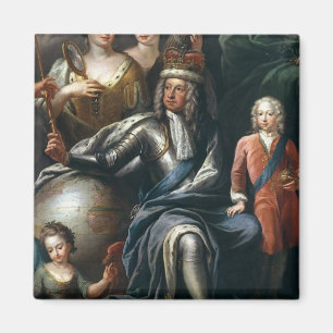 George I and his grandson, Prince Frederick Magnet