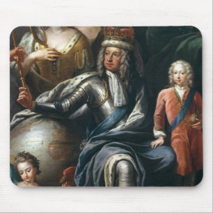 George I and his grandson, Prince Frederick Mouse Pad