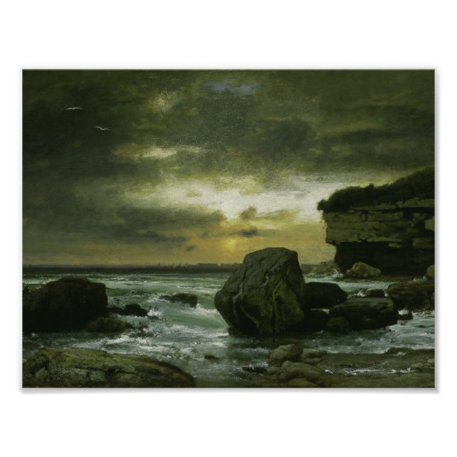 George Inness - A Marine Photo Print (Front)