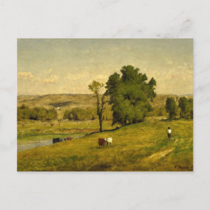 George Inness - Landscape Postcard