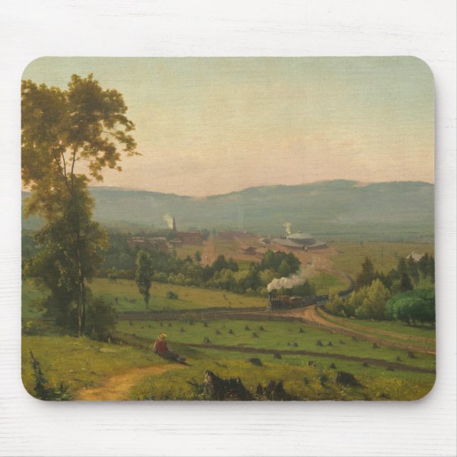 George Inness - The Lackawanna Valley Mouse Pad (Front)