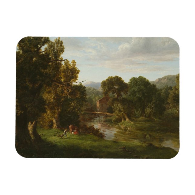 George Inness - The Old Mill Magnet (Horizontal)