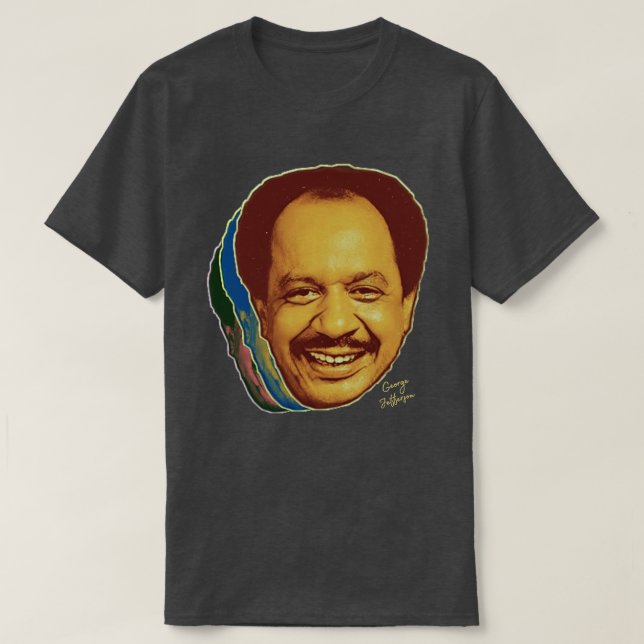 George Jefferson Vintage 70s Fan T-Shirt (Design Front)