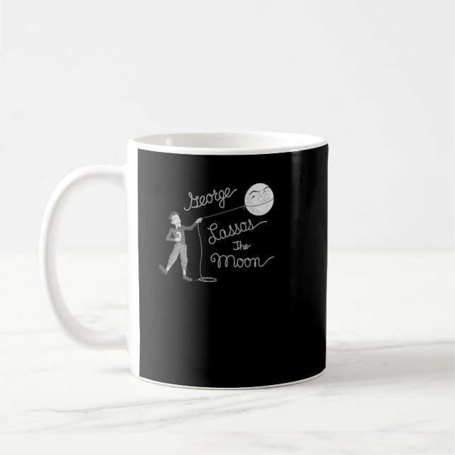 George Lassos the Moon  Coffee Mug (Left)