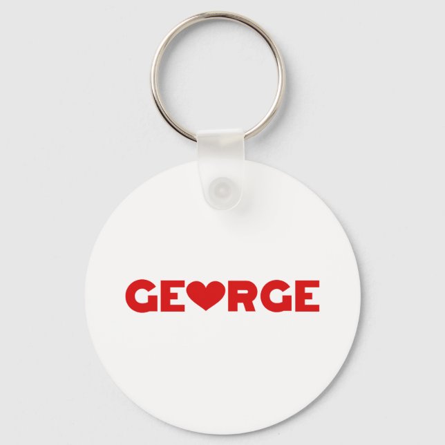 George Love Key Ring (Front)