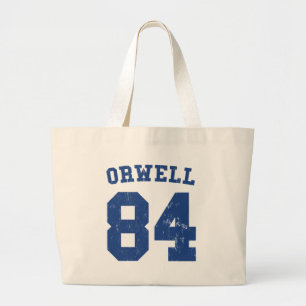 George Orwell 1984 Jersey Tote Bag