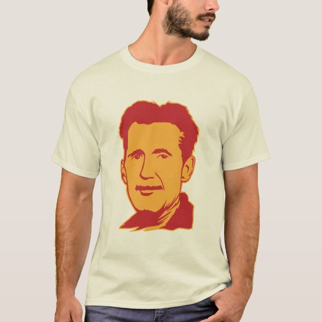 George Orwell 84 1984 jersey T-Shirt (Front)