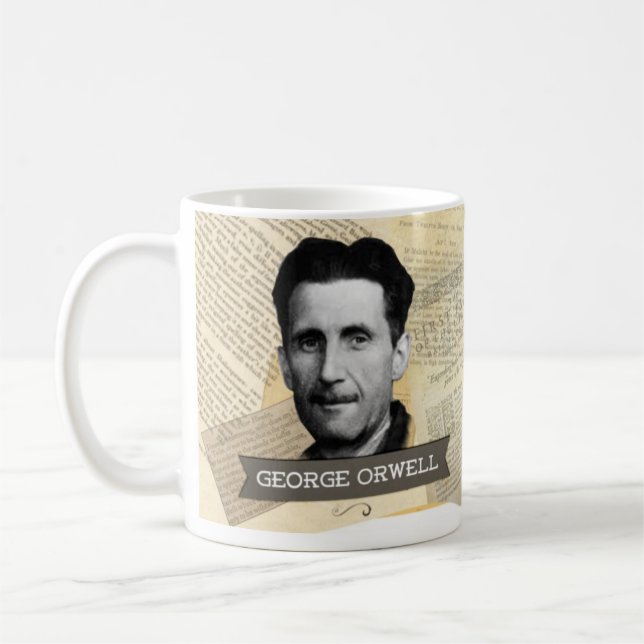 George Orwell Historical Mug (Left)