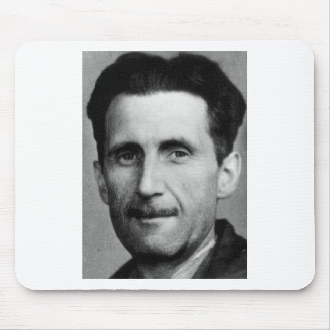 george orwell mouse pad (Front)