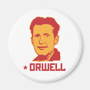 George Orwell Portrait Magnet