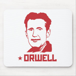 George Orwell Portrait Mousepad