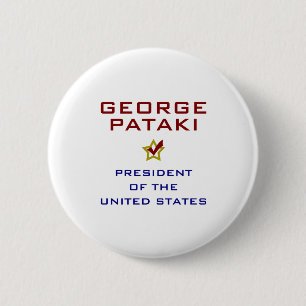 George Pataki for President USA 6 Cm Round Badge