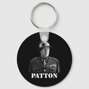 George Patton World War Ii Victory Memorial Indepe Key Ring
