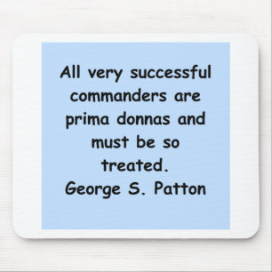 george s patton quote mouse pad