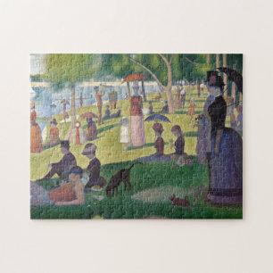 GEORGE SEURAT - A  sunday afternoon 1884 Jigsaw Puzzle