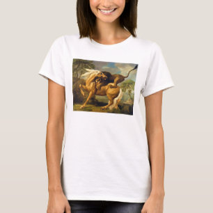 George Stubbs A Lion Attacking a Horse, c.1762 ( T-Shirt