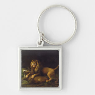 George Stubbs   A Lion Attacking a Stag, c.1765 (o Key Ring