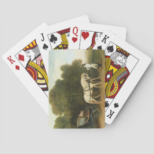 George Stubbs   A Phaeton with a Pair of Cream Pon Playing Cards