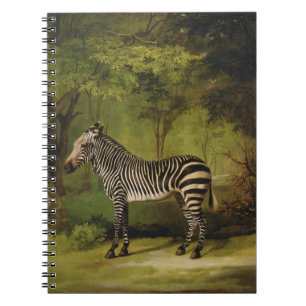 George Stubbs A Zebra, 1763 (oil on canvas) Notebook