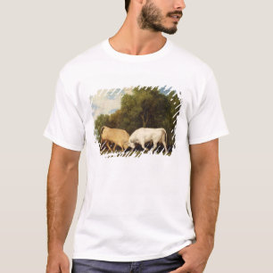 George Stubbs Bulls Fighting, 1786 (oil on panel T-Shirt