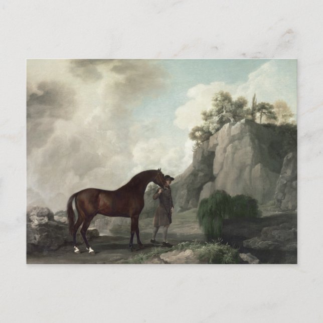 George Stubbs | Cato' and Groom Postcard (Front)