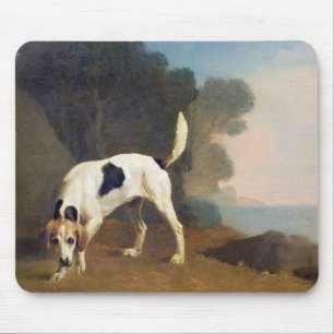 George Stubbs   Foxhound on the Scent, c.1760 (oil Mouse Pad