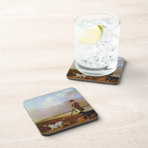 George Stubbs-John Nelthorpe Shooting with Dogs Coaster