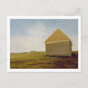 George Stubbs Newmarket Heath, with a Rubbing-Do Postcard