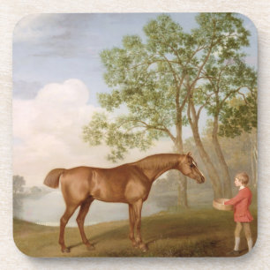 George Stubbs Pumpkin with a Stable-Lad, 1774 (o Coaster
