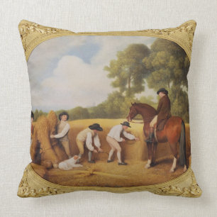 George Stubbs Reapers, 1795 (enamel on biscuit e Cushion