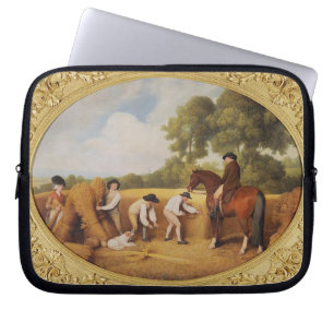 George Stubbs Reapers, 1795 (enamel on biscuit e Laptop Sleeve