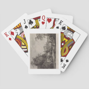 George Stubbs Shooting, plate 1, engraved by Wil Playing Cards