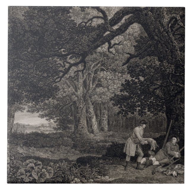 George Stubbs | Shooting, plate 4, engraved by Wil Tile (Front)