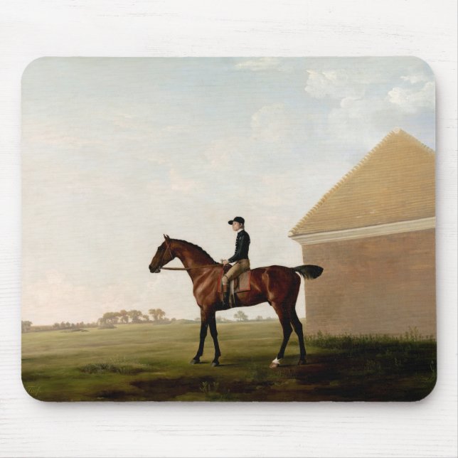 George Stubbs Turf, with Jockey up Mouse Pad (Front)