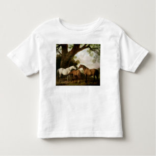 George Stubbs   Two Shafto Mares and a Foal, 1774 Toddler T-Shirt