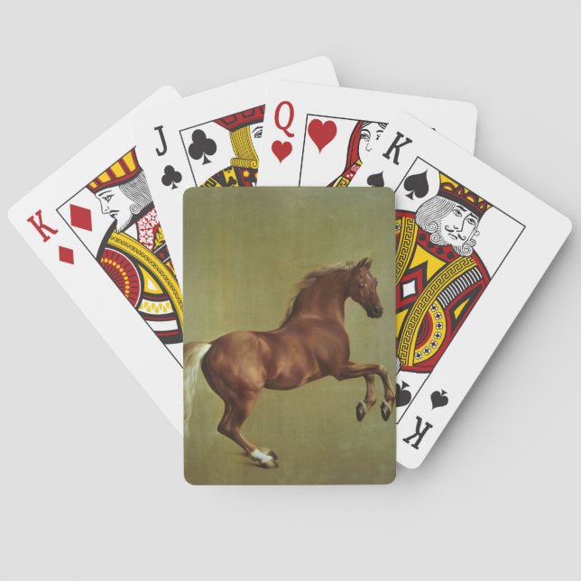 George Stubbs | Whistlejacket, 1762 Playing Cards (Back)