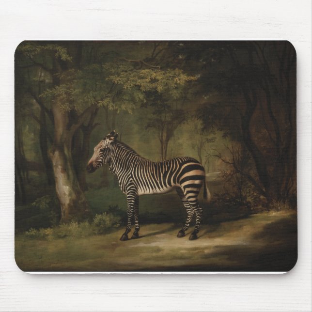George Stubbs - Zebra Mouse Pad (Front)