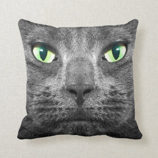 George super-real gray cat cushion