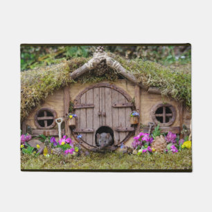 George the mouse door mat