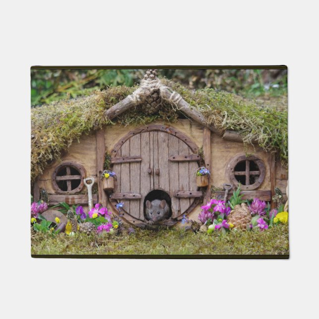 George the mouse door mat  (Front)