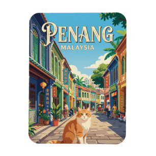 George Town Malaysia Magnet