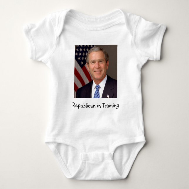 George W. Bush Baby Bodysuit (Front)