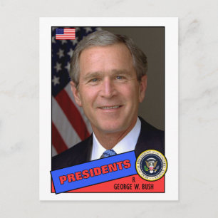 George W. Bush Baseball Card