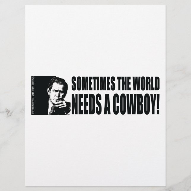George W Bush Flyer (Front)
