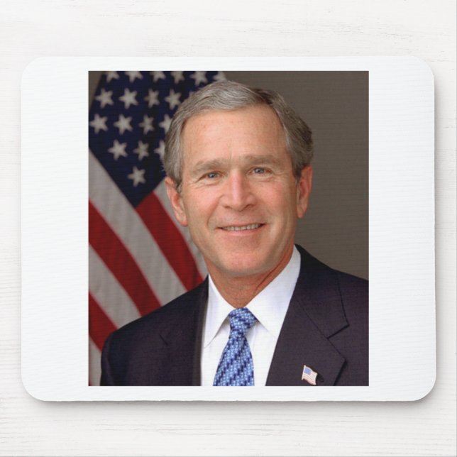 George W Bush Mouse Pad (Front)