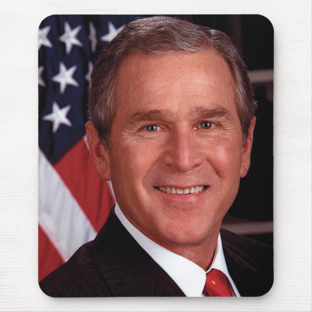George W Bush Mouse Pad (Front)