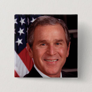 George W Bush Pinback Button